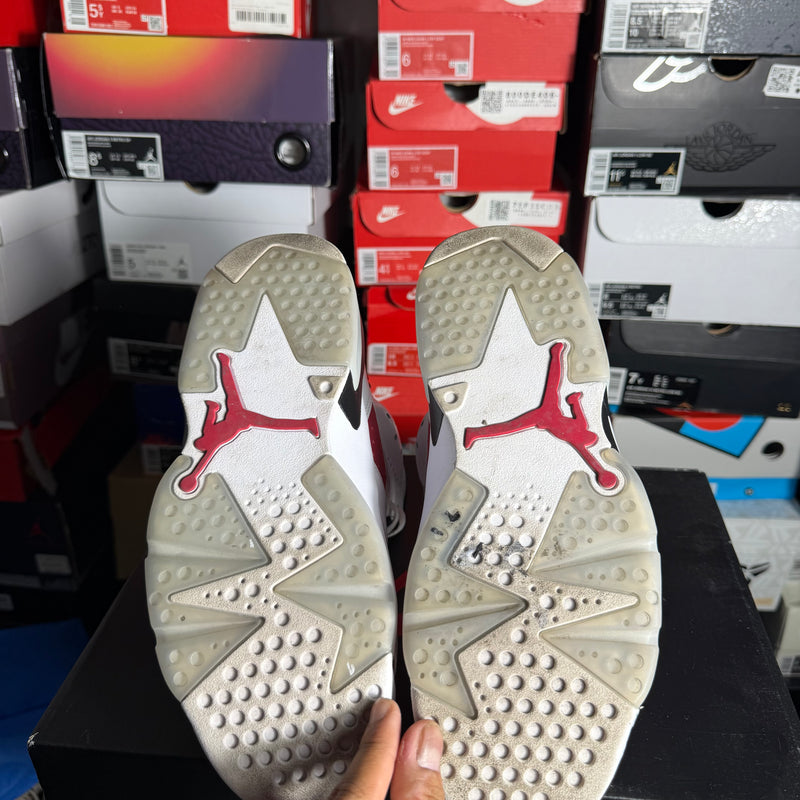 Jordan 6 Retro Carmine (2021) (Preowned) (Sz 8.5)