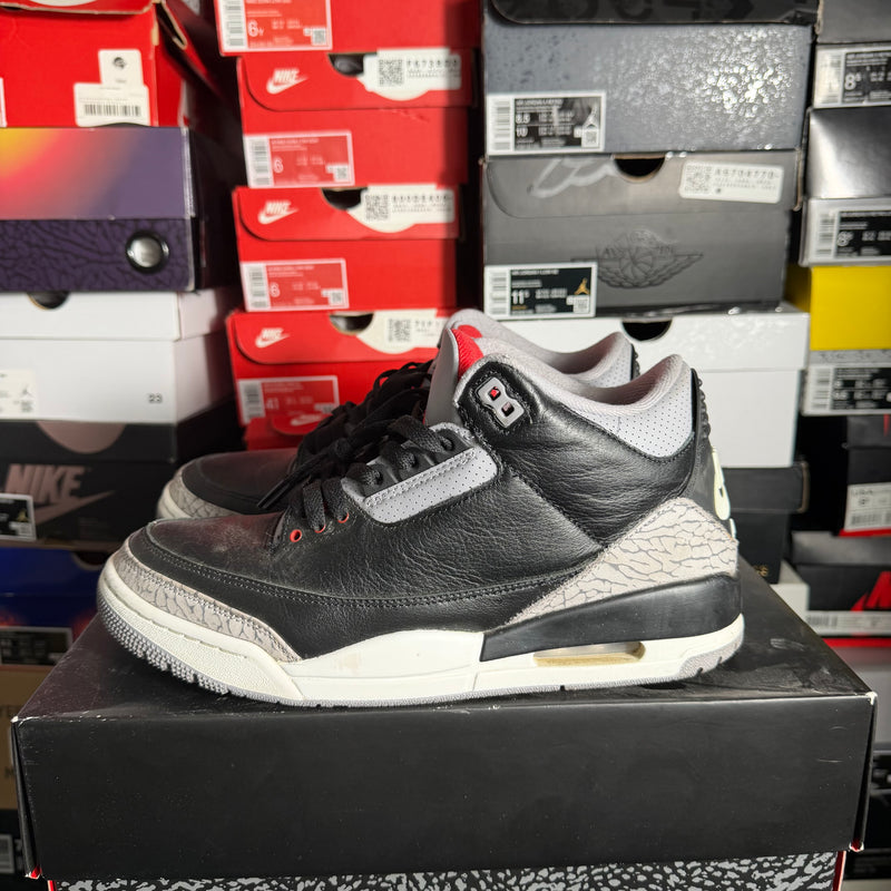 Jordan 3 Retro OG Black Cement (2024) (Preowned) (Sz 9.5)