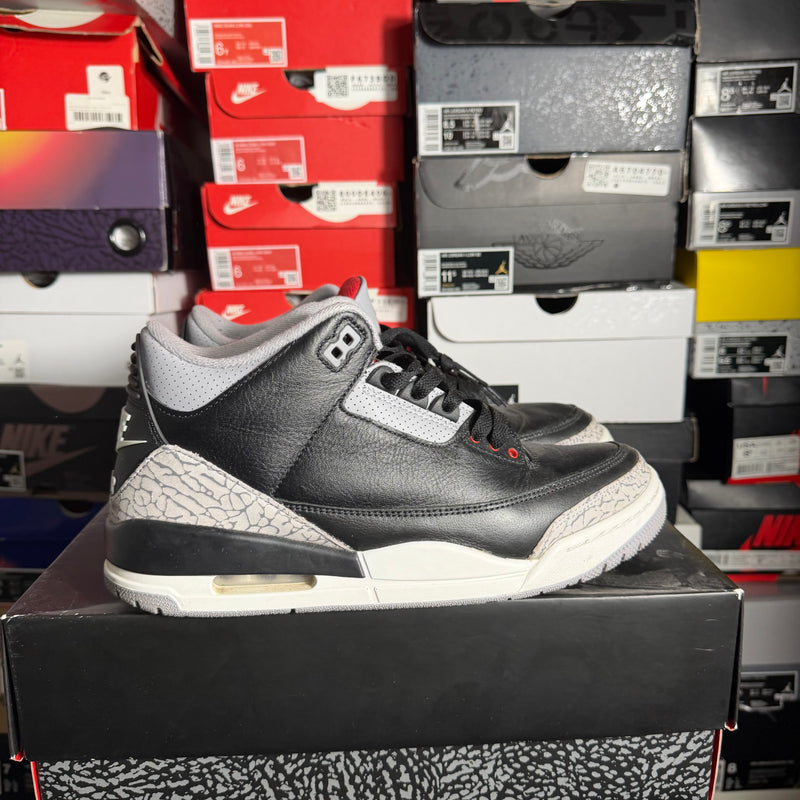 Jordan 3 Retro OG Black Cement (2024) (Preowned) (Sz 9.5)