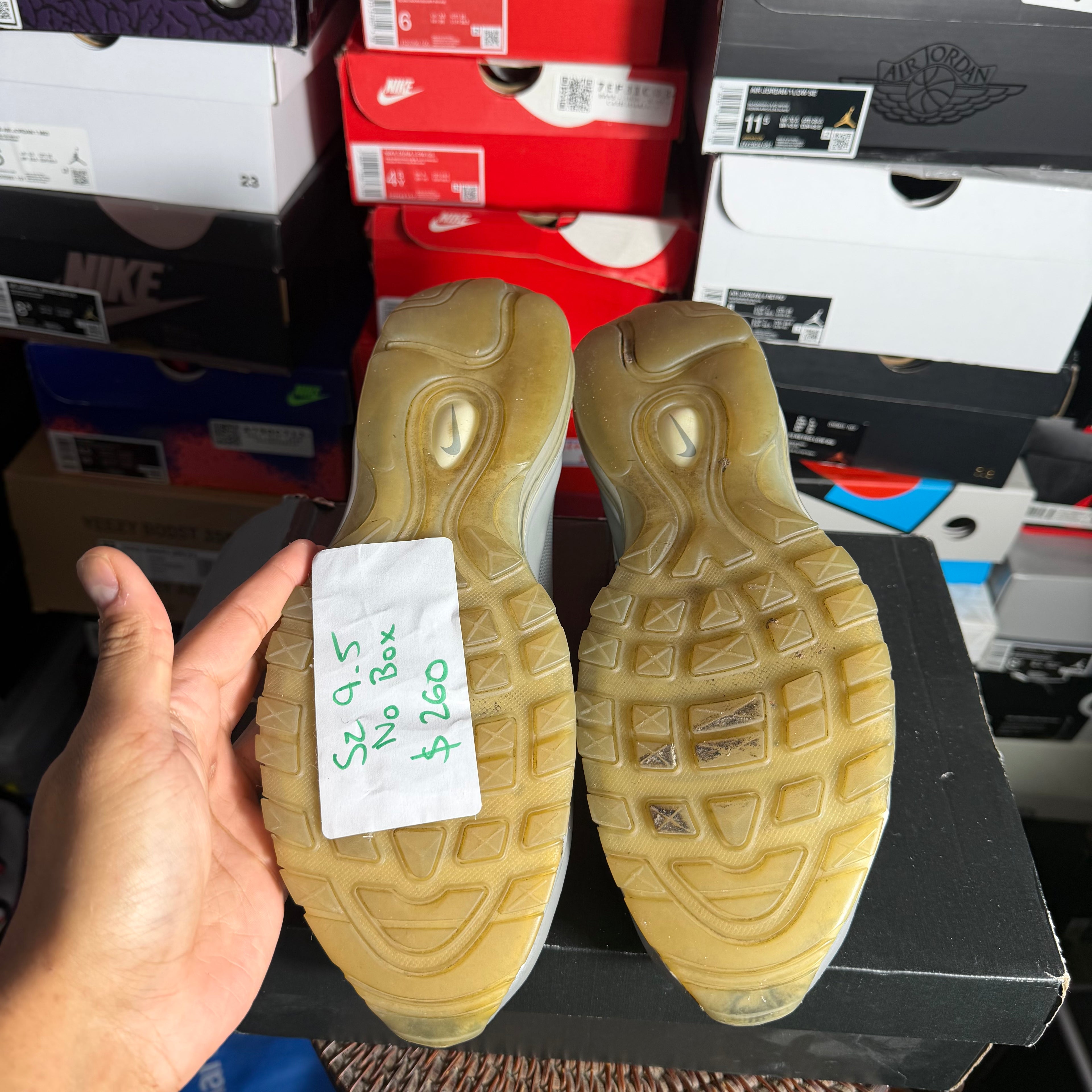 Nike Air Max 97 Off-White Menta (Preowned)