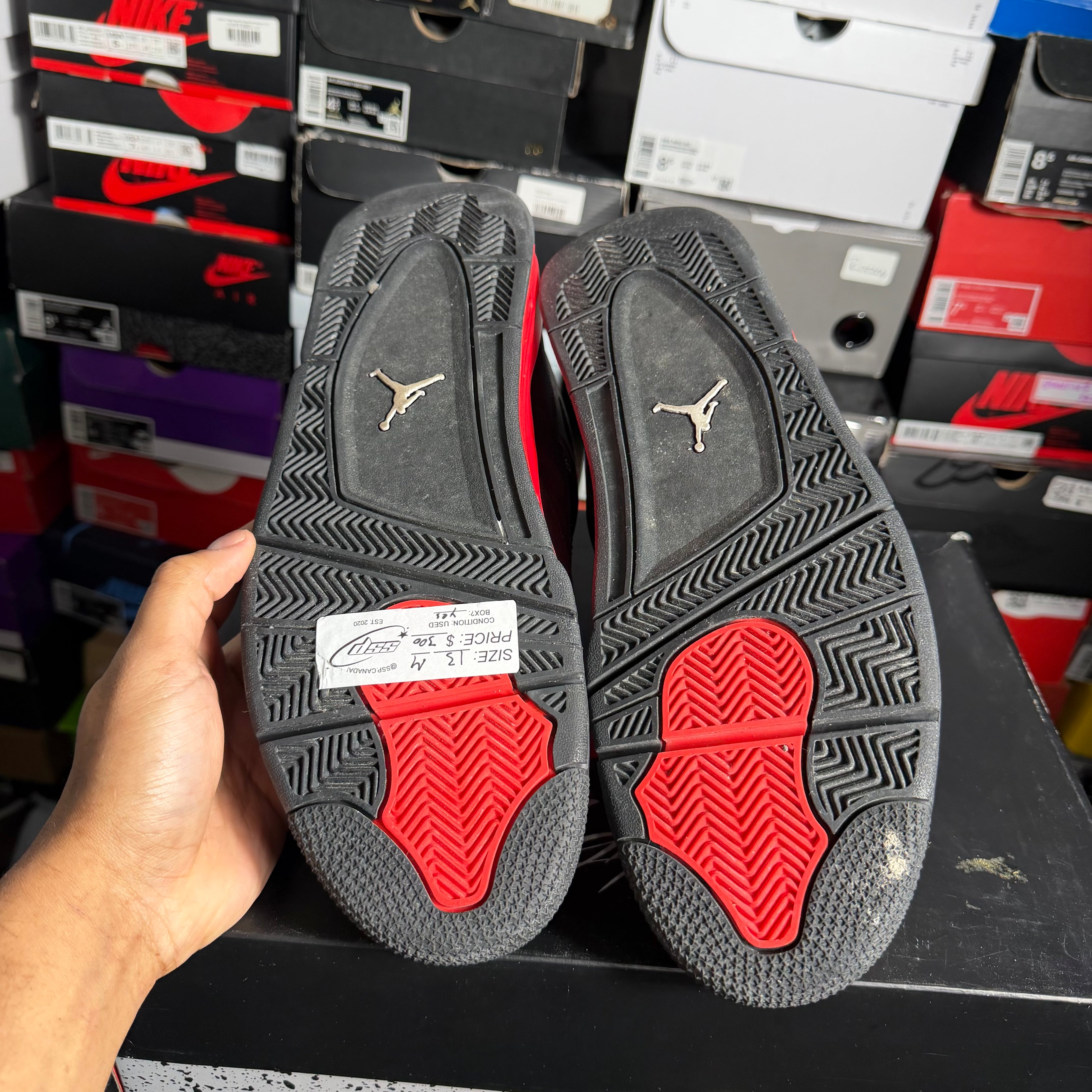 Jordan 4 Retro Red Thunder (Preowned)