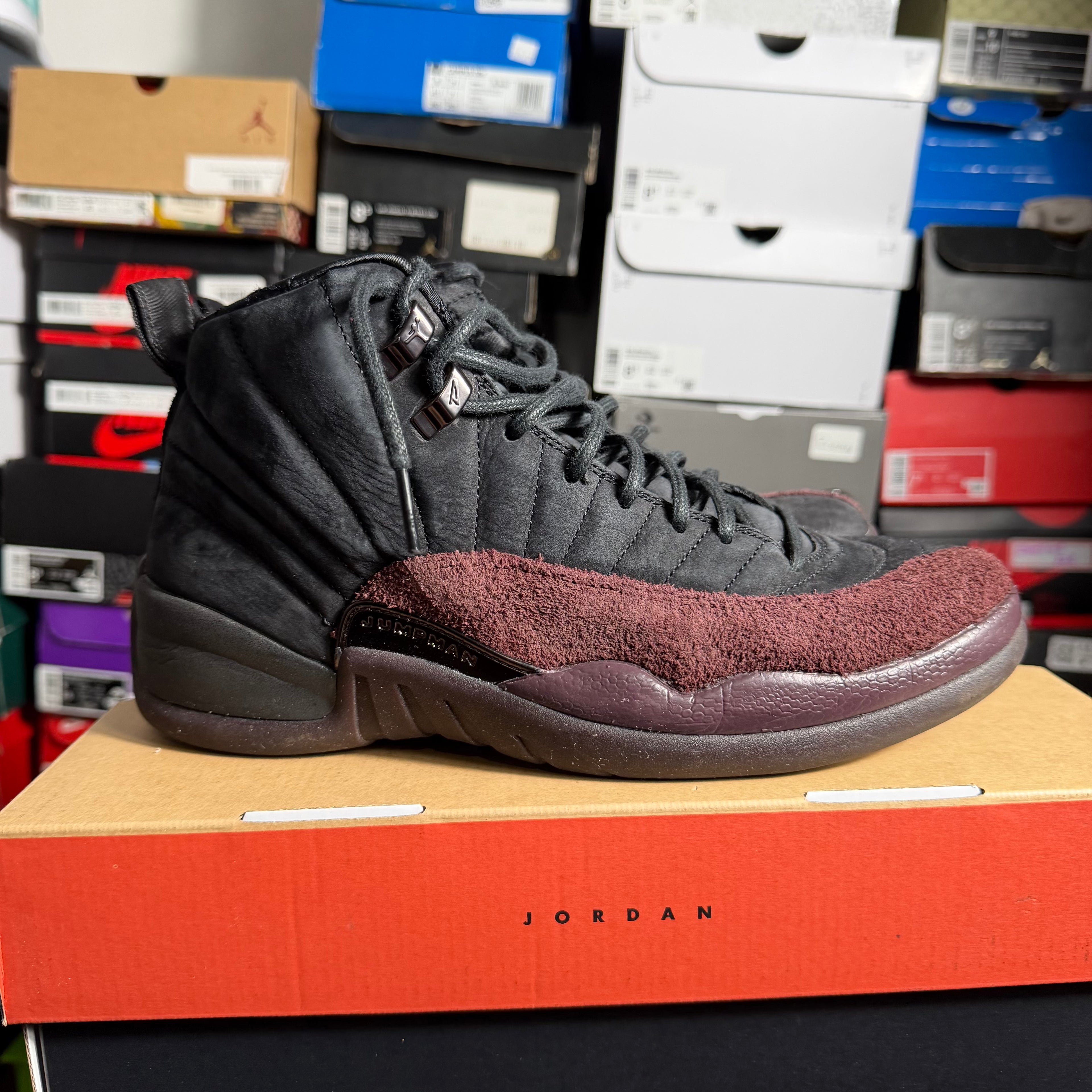 Jordan 12 Retro SP A Ma Maniére Black (Preowned)