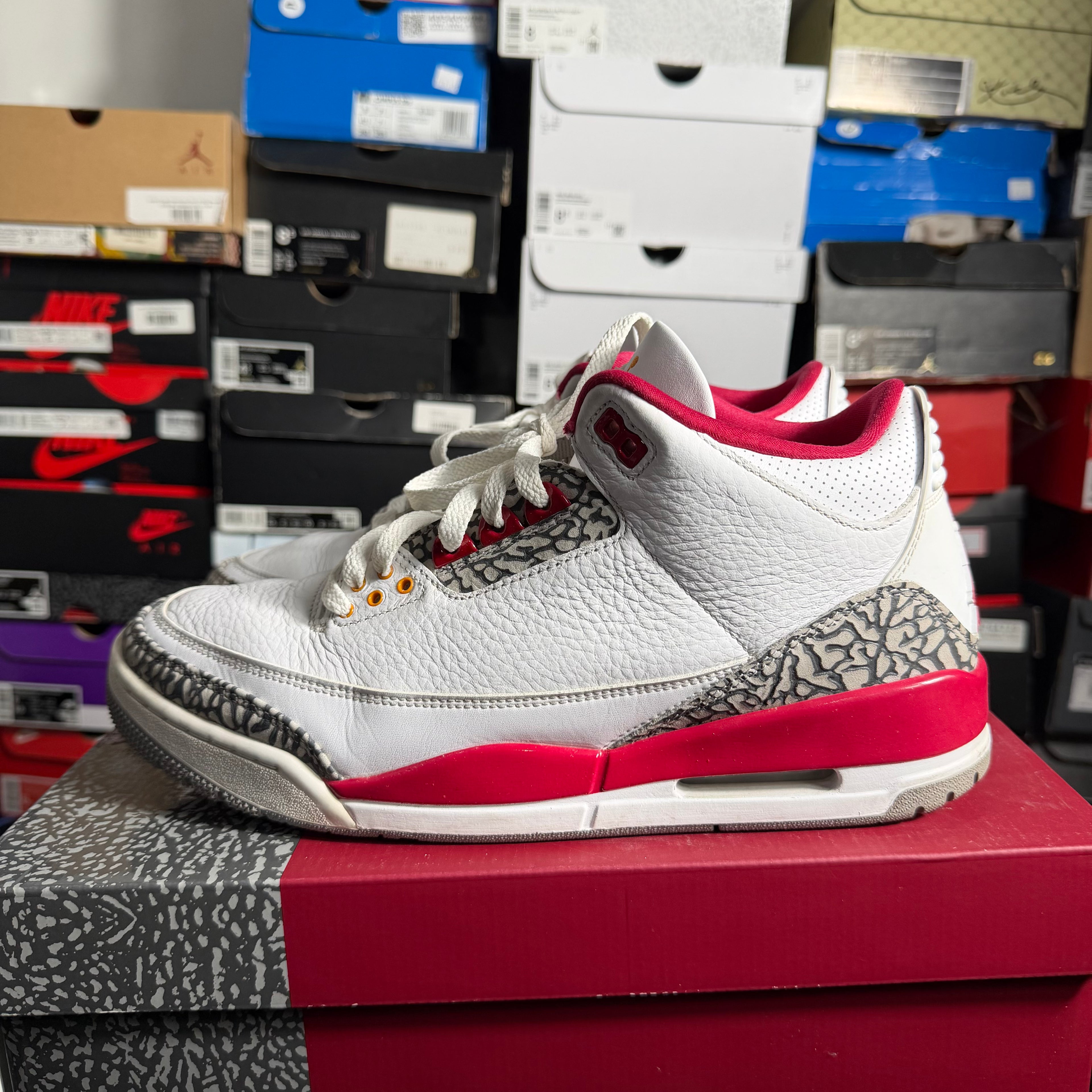 Jordan 3 Retro Cardinal Red (Preowned)