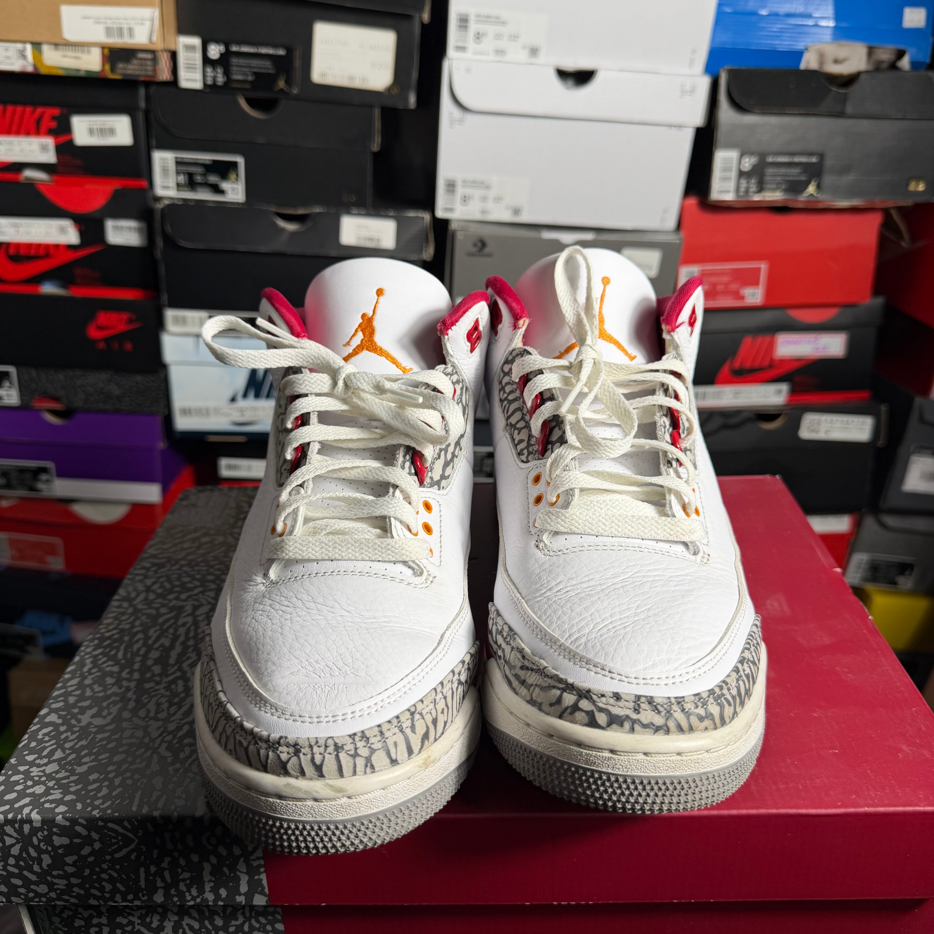 Jordan 3 Retro Cardinal Red (Preowned)