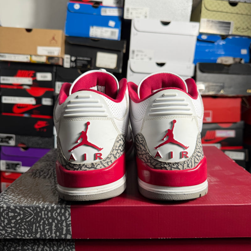 Jordan 3 Retro Cardinal Red (Preowned)