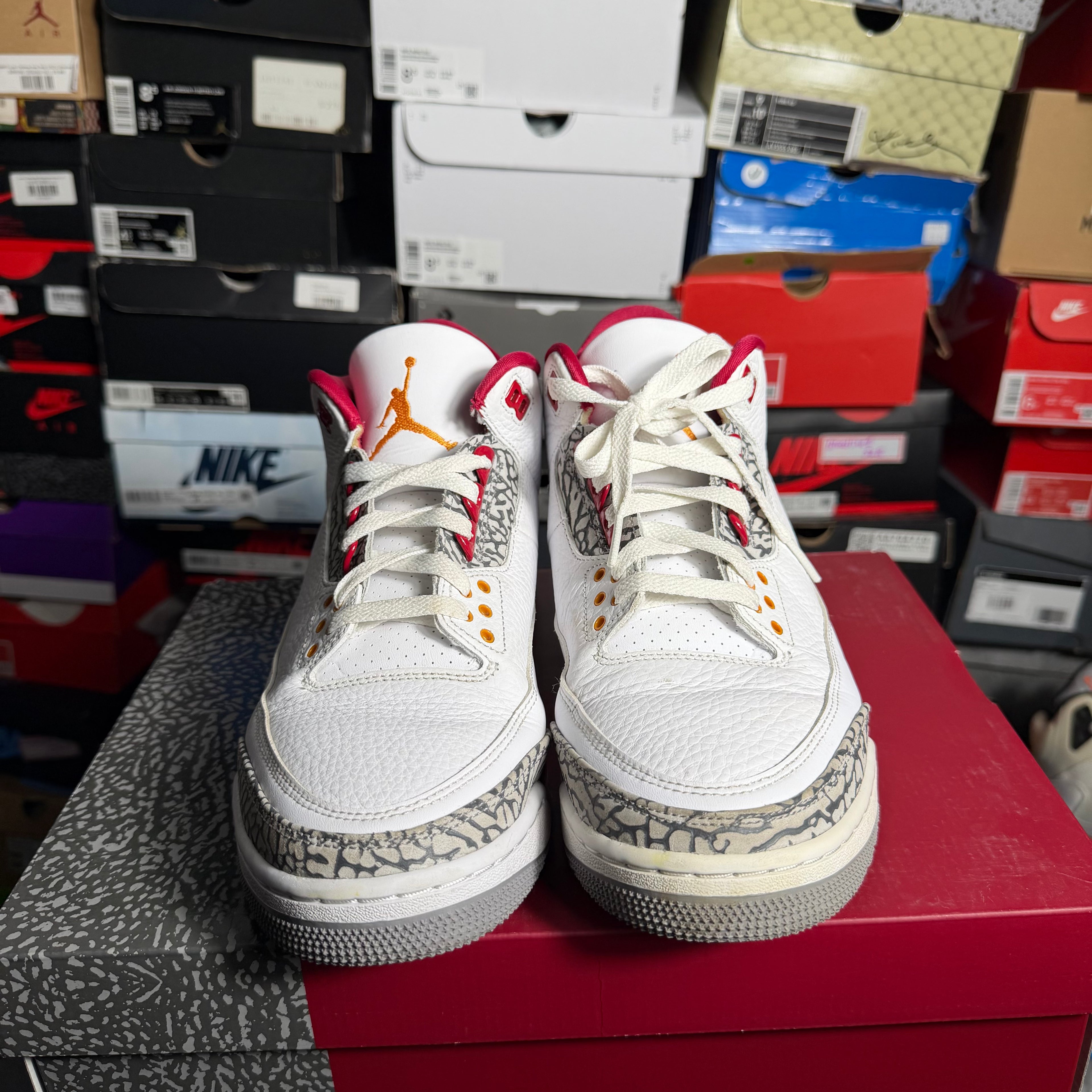 Jordan 3 Retro Cardinal Red (Preowned)