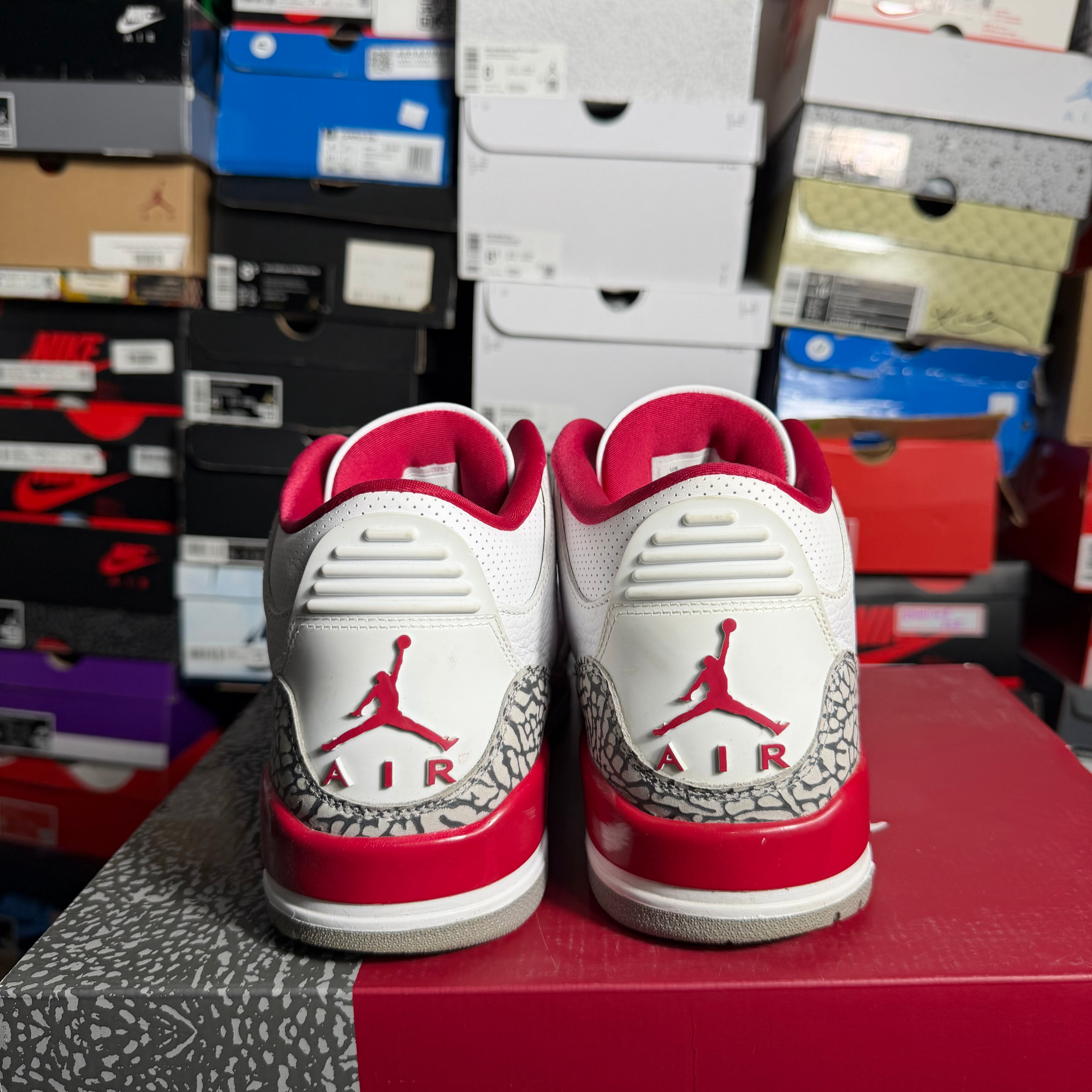 Jordan 3 Retro Cardinal Red (Preowned)