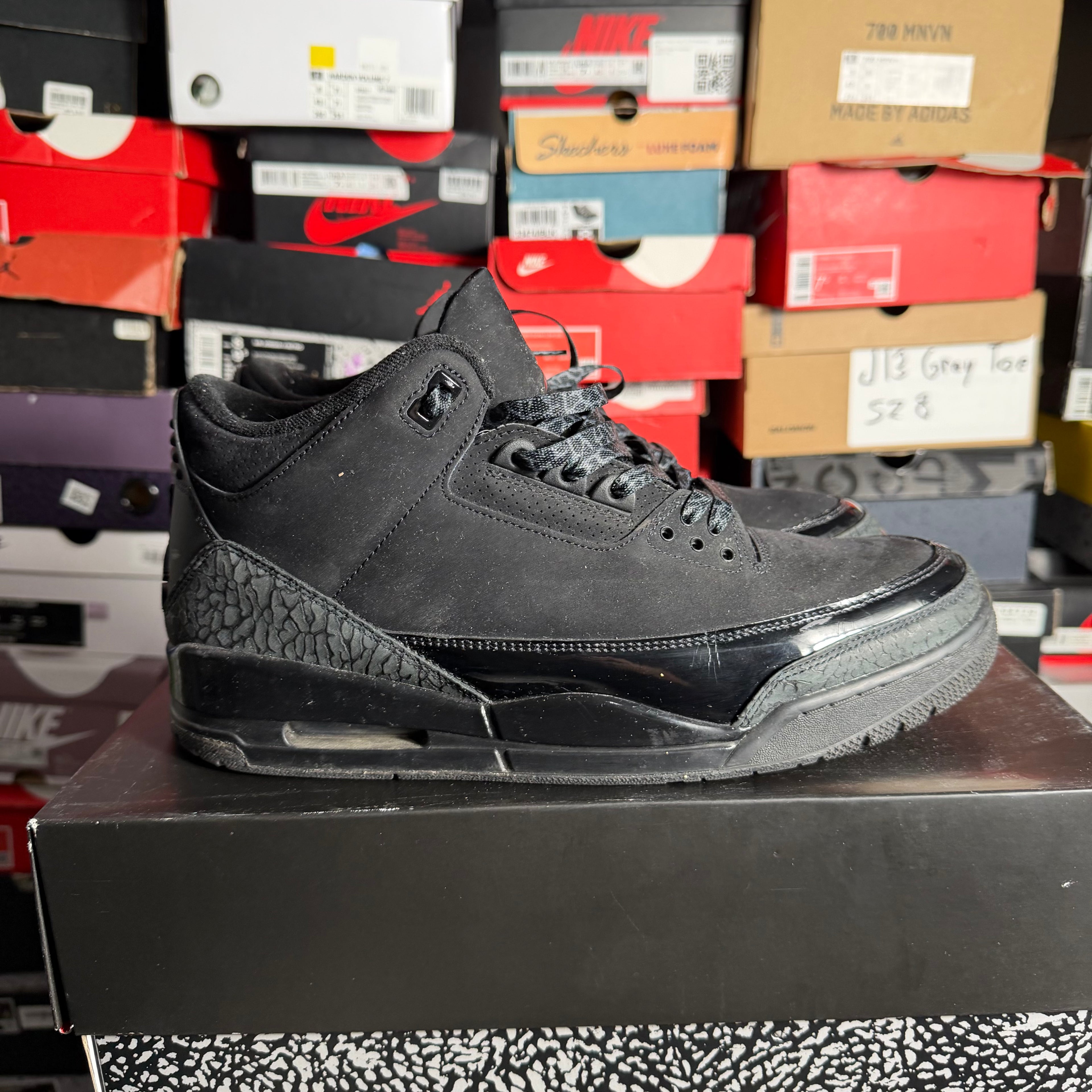 Jordan 3 Retro Black Cat (2025) (Preowned)