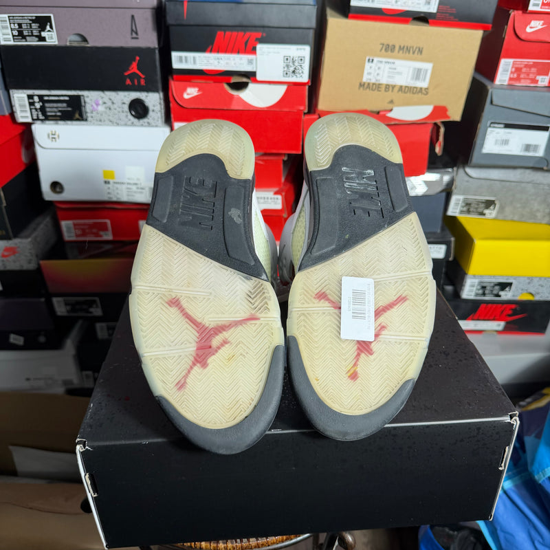 Jordan 5 Retro Fire Red Silver Tongue (2020) (Preowned)
