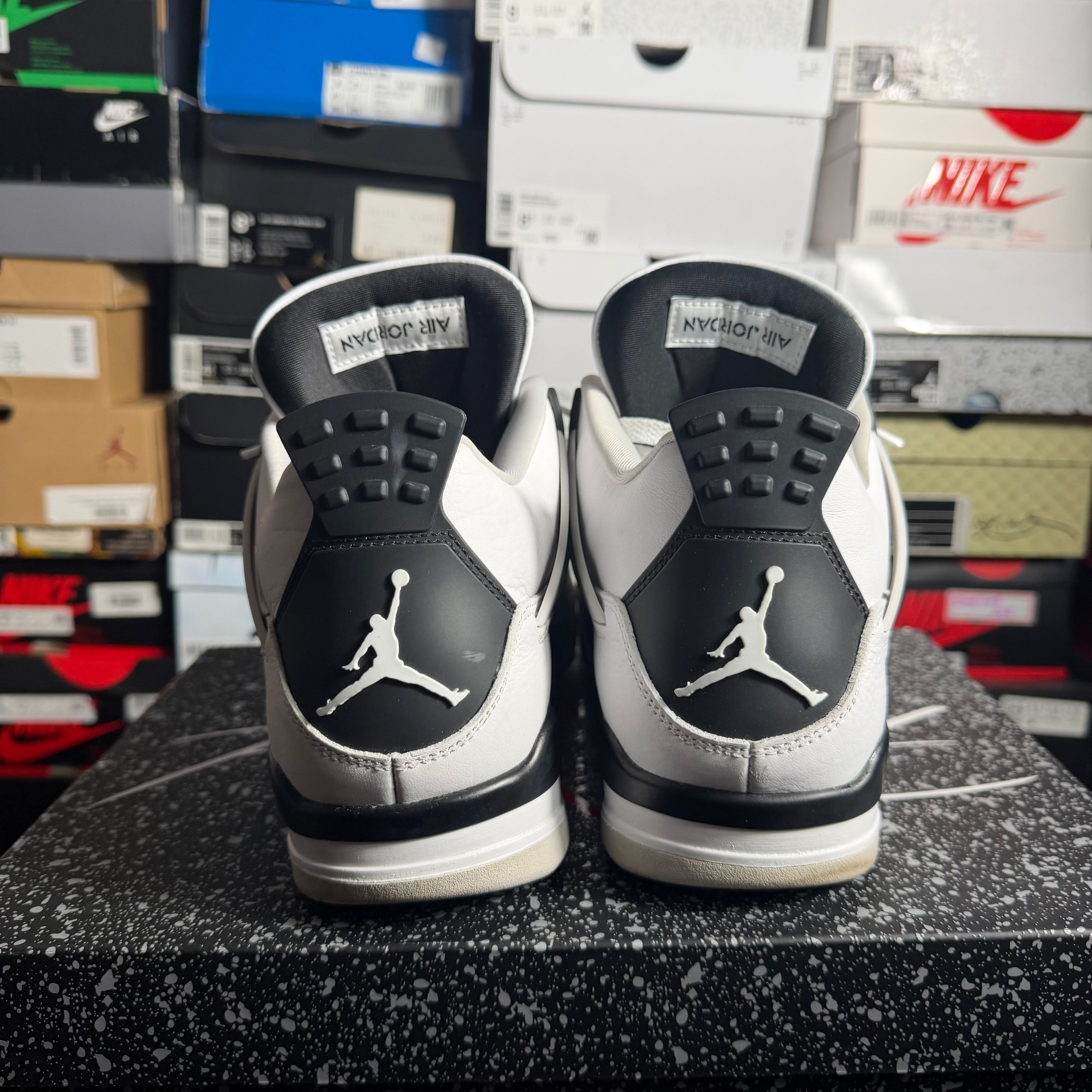 Jordan 4 Military Black - Size 10.5 Mens Preowned OG ALL
