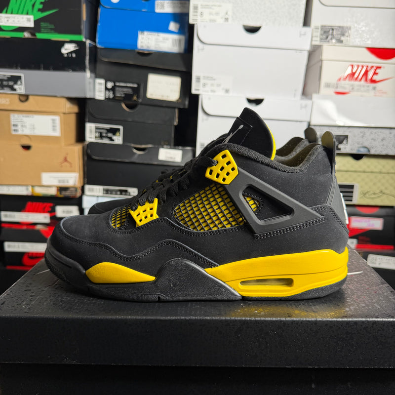 Jordan 4 Yellow Thunder Size 9 Mens - Preowned Og All