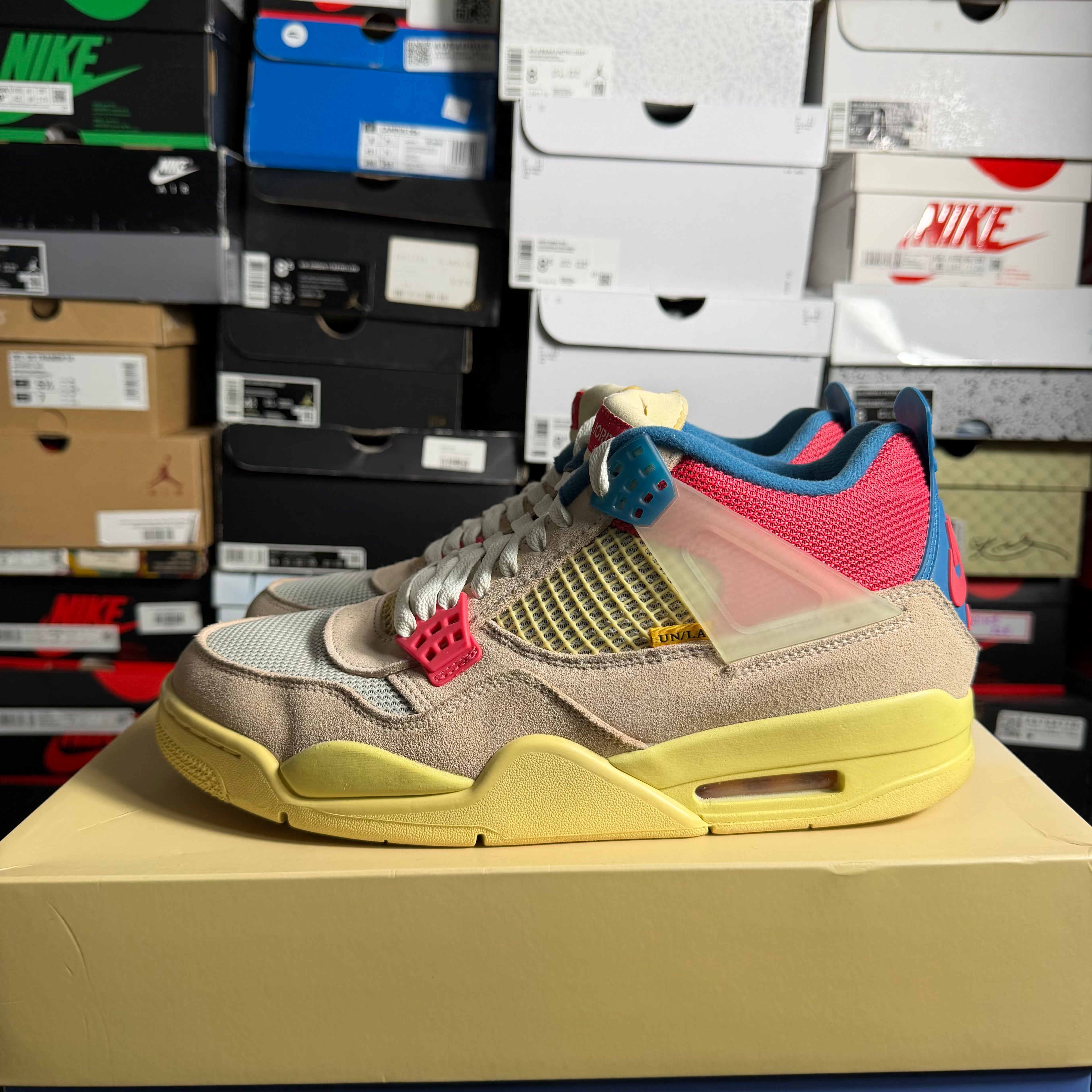Jordan 4 Union Guava Ice - Size 10.5 Mens - Preowned Og All