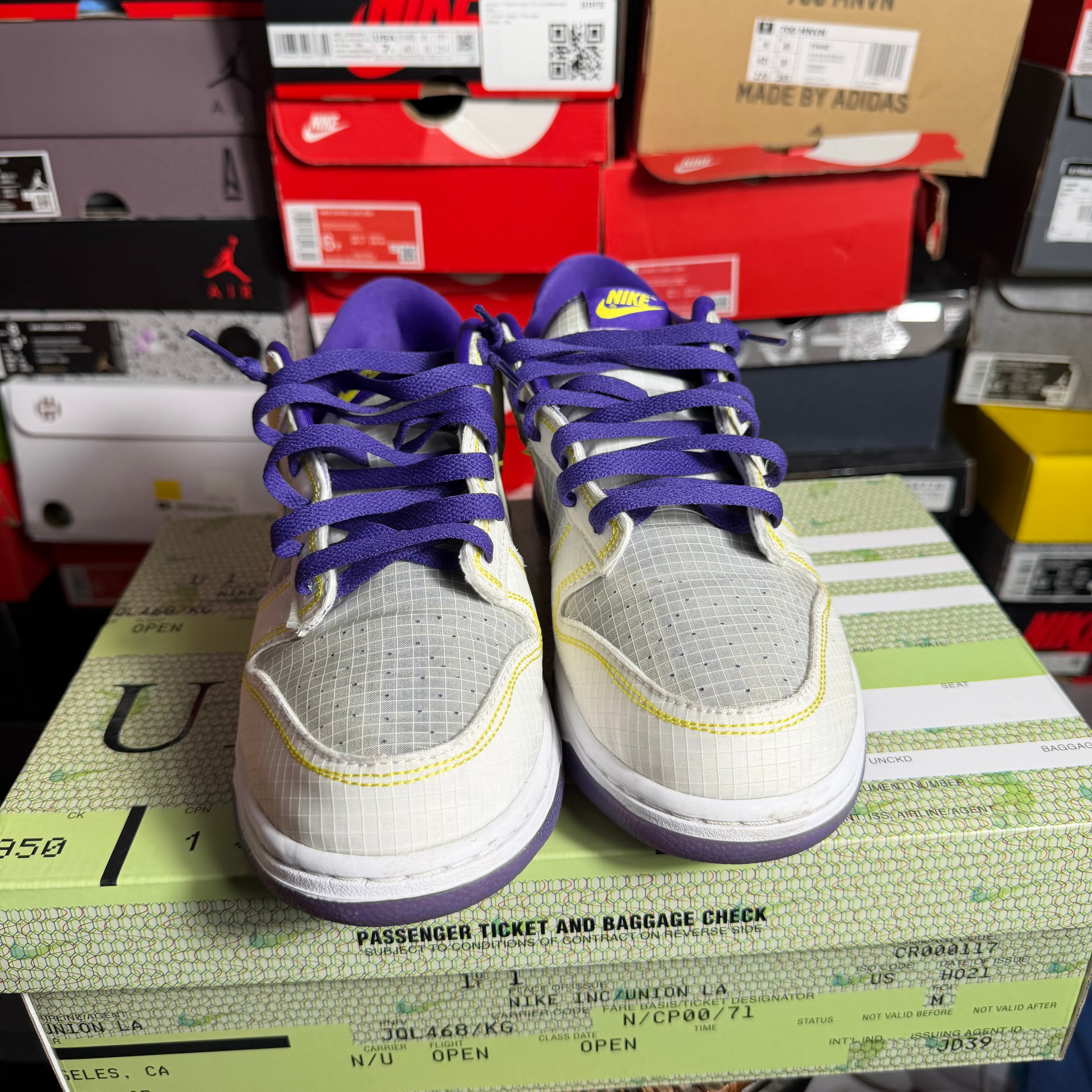 Nike Dunk Low Union Passport Pack Court Purple (Preowned)