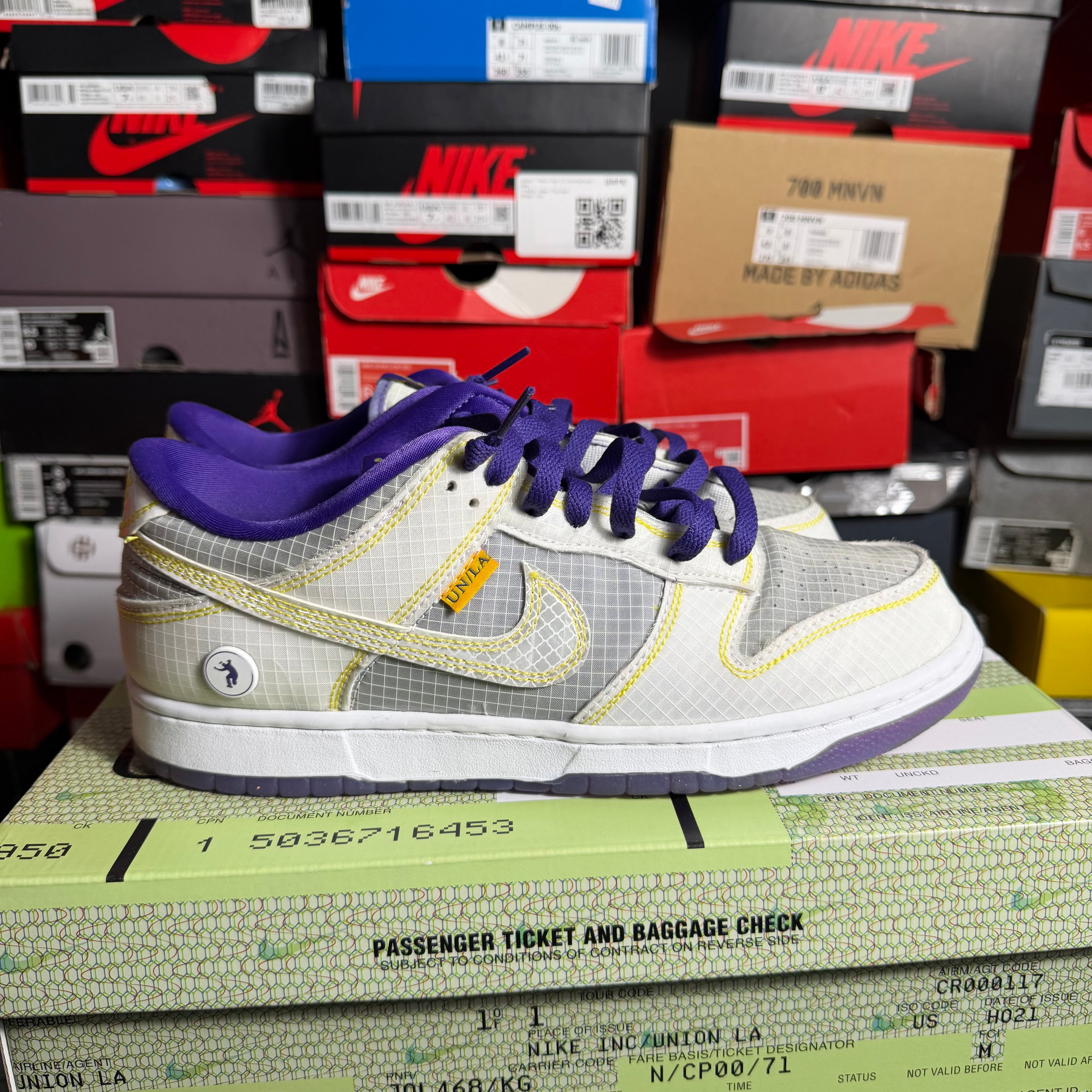 Nike Dunk Low Union Passport Pack Court Purple (Preowned)