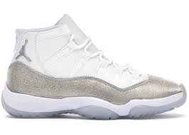 Jordan 11 Retro White Metallic Silver (Preowned)