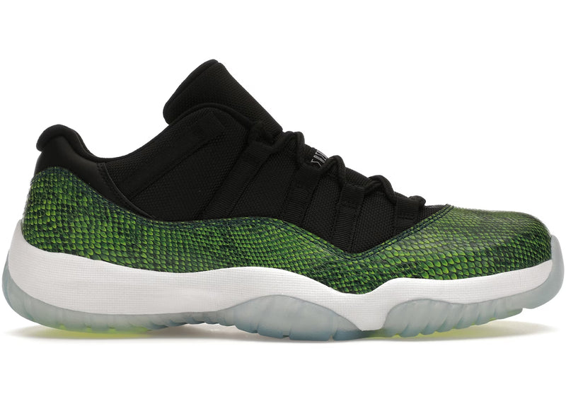 Jordan 11 Retro Low Green Snakeskin (Preowned)