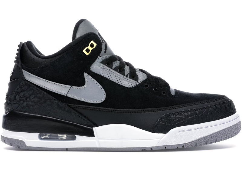 Jordan 3 Retro Tinker Black Cement Gold (Preowned)